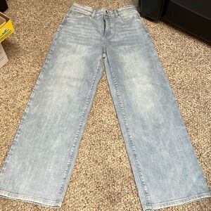 New wide leg jeans